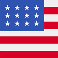 A flag of the united states with stars on it.